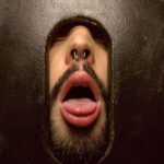 a night at the sex club - part 1 glory hole oral sex