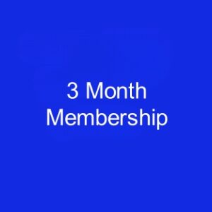3 month membership